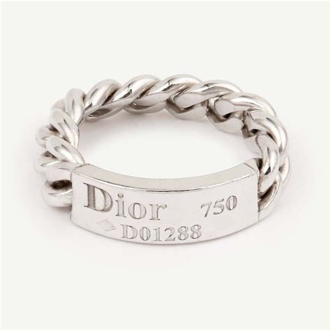 bague gourmette dior occasion|Bagues Dior femme occasion .